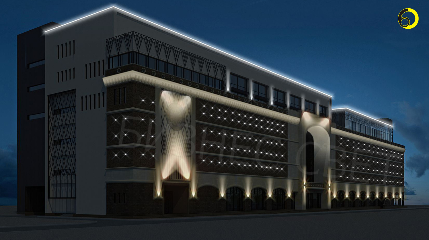 Экскизный проект в 3DMax г. Саратов