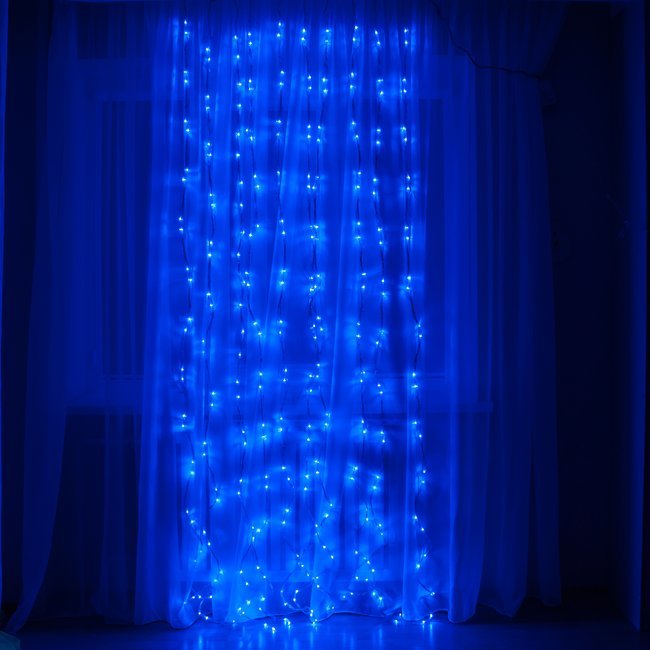 Светодиодный Водопад, 1х6м